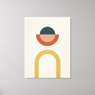 Lienzo Resumen del fondo del patrón geométrico