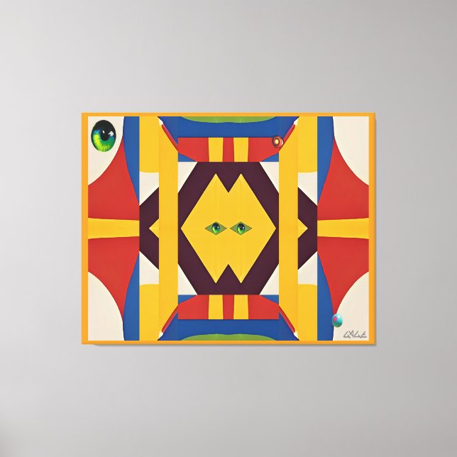 Lienzo Resumen del gato - Ken Gage (Anverso)