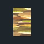 Lienzo Resumen del paisaje del tono de la Tierra<br><div class="desc">Este paisaje abstracto fue creado por Megan Meagher. Los tonos tierra de la pieza le dan un ambiente rústico. ¡Compra el tuyo hoy!</div>