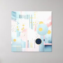Resumen del patrón geomatral pastel moderno