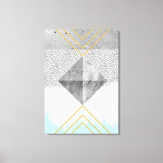 Lienzo Resumen Diseño moderno (Anverso)