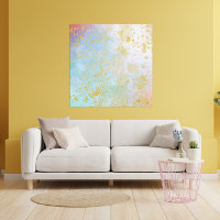 Resumen moderno Pintura artística de Faux Gold Pur