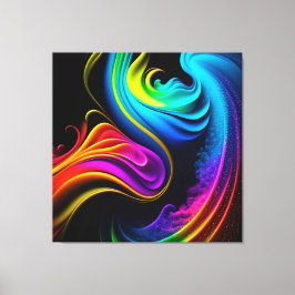 Lienzo Resumen Paint Splatt Art Canvas Imprimir