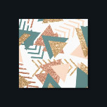 Lienzo Resumen retro de los años 80 | Paleta verde y dora<br><div class="desc">El arte pop abstracto geométrico contemporáneo y contemporáneo en tonos neutros de tierra en paleta de oro verde oliva y verde oliva, con un acento moderno de oro subió que celebra las décadas de 1990 y 1980 con gráficos retro totalmente impresionantes. El estilo Memphis aleatorio de los años 80 y...</div>