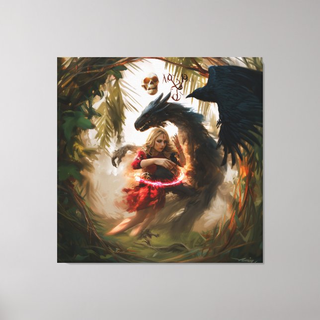 Lienzo Resuscitación (Anverso)