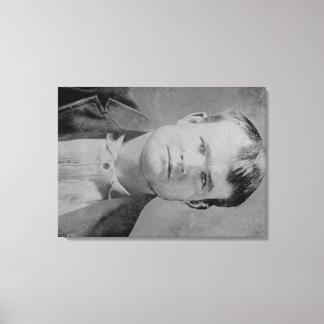 Lienzo Retrato "Butch Cassidy" de Robert LeRoy Parker (Anverso)