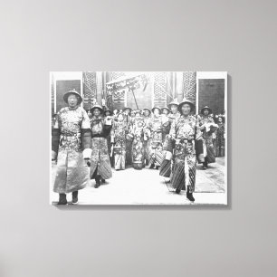 Lienzo Retrato (de 1835-1908) viudas de emperatriz