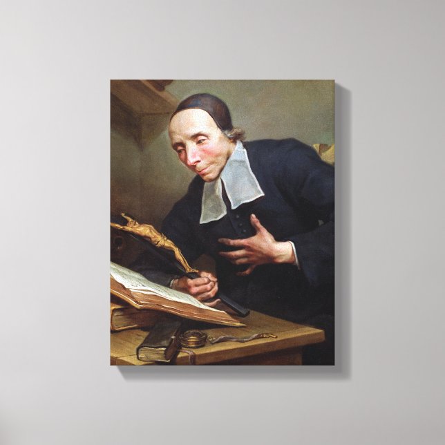 Lienzo Retrato de Abbot Firmin Tournus (Anverso)