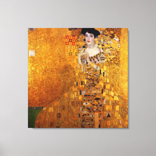 Lienzo Retrato de Adele Bloch-Bauer por Gustav Klimt