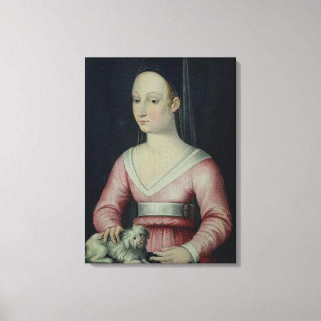 Lienzo Retrato de Agnes Sorel (Anverso)