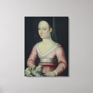 Lienzo Retrato de Agnes Sorel