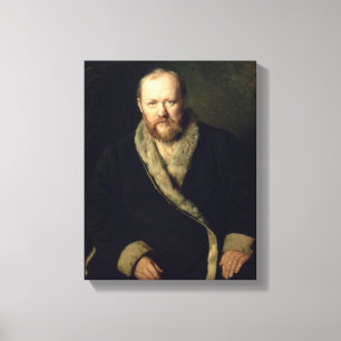 Lienzo Retrato de Aleksandr Ostrovsky 1871