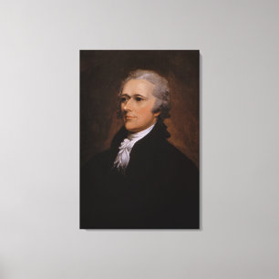 Lienzo Retrato de Alexander Hamilton por John Trumbull