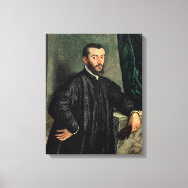Lienzo Retrato de Andrea Vesalius (Anverso)