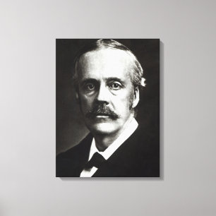 Lienzo Retrato de Arturo James Balfour