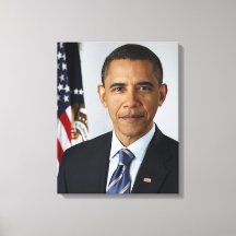 Retrato de Barack Obama en la Casa Blanca