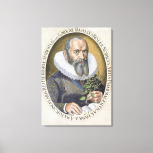 Lienzo Retrato de Basil Besler (1561-1629) en 1612, de