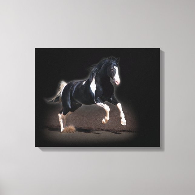 Lienzo Retrato de caballo VIII (Anverso)