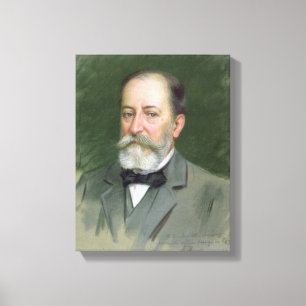 Lienzo Retrato de Camille Saint-Saens 1903