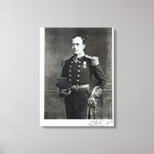 Lienzo Retrato de capitán Roberto Falcon Scott