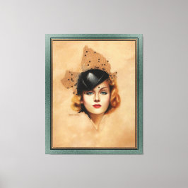 Lienzo Retrato de Carole Lombard de Charles Gates Sheldon