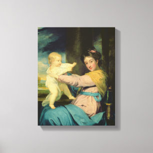 Lienzo Retrato de Caroline, duquesa de Marlborough con