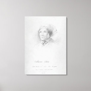 Lienzo Retrato de Catherine Blake (1762-1831) después de 