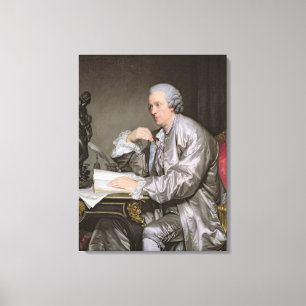 Lienzo Retrato de Claude-Enrique Watelet 1763-65
