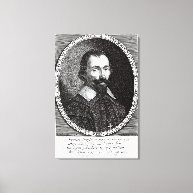 Lienzo Retrato de Claude Maugis, asesor de Marie (Anverso)