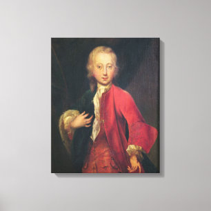 Lienzo Retrato de Comte Mauricio de Saxe