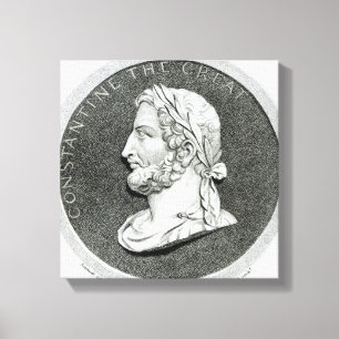 Lienzo Retrato de Constantino el Grande