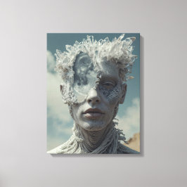 Lienzo Retrato de cristal
