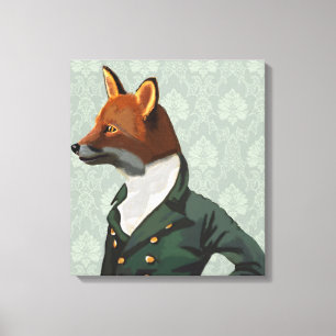 Lienzo Retrato de Dandy Fox