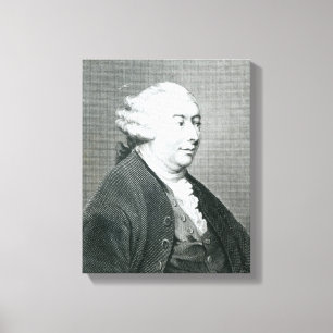 Lienzo Retrato de David Hume