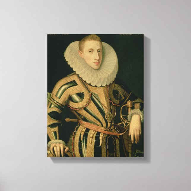 Lienzo Retrato de Diego de Villamayor, 1609 (Anverso)