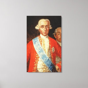 Lienzo Retrato de Don José Monino y Redondo I