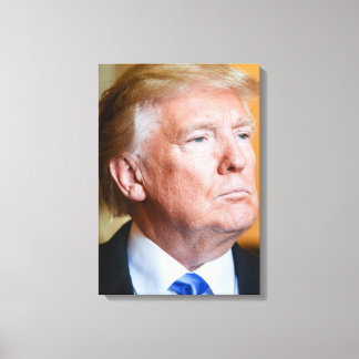 Lienzo Retrato de Donald Trump