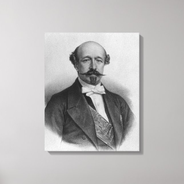 Lienzo Retrato de Duc Charles de Morny c.1850 (Anverso)