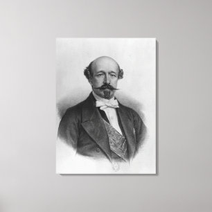 Lienzo Retrato de Duc Charles de Morny c.1850