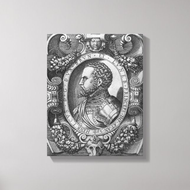 Lienzo Retrato de Enrique el Joven (Anverso)