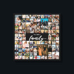 Lienzo Retrato de familia con collage de 100 fotos<br><div class="desc">Convierte tus fotos favoritas en una impresionante pieza de arte para la pared. Este póster de collage de fotos personalizado es la forma perfecta de contar tu historia, capturando toda una vida de recuerdos en una hermosa exhibición. Con un 100% de personalización, puedes subir fácilmente tus propias fotos y personalizar...</div>