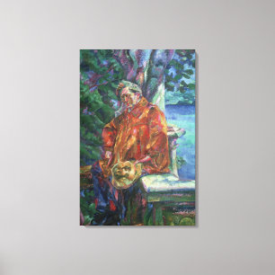 Lienzo Retrato de Ferruccio Busoni (1866-1924) 1916