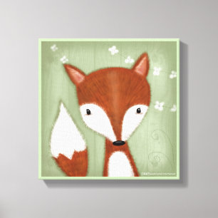 Lienzo Retrato de Fox
