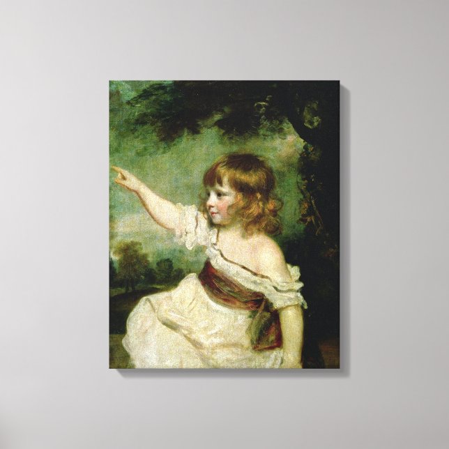 Lienzo Retrato de Francisco Jorge Hare, hijo mayor de Fra (Anverso)