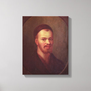 Lienzo Retrato de Francois Rabelais, escritor satírico