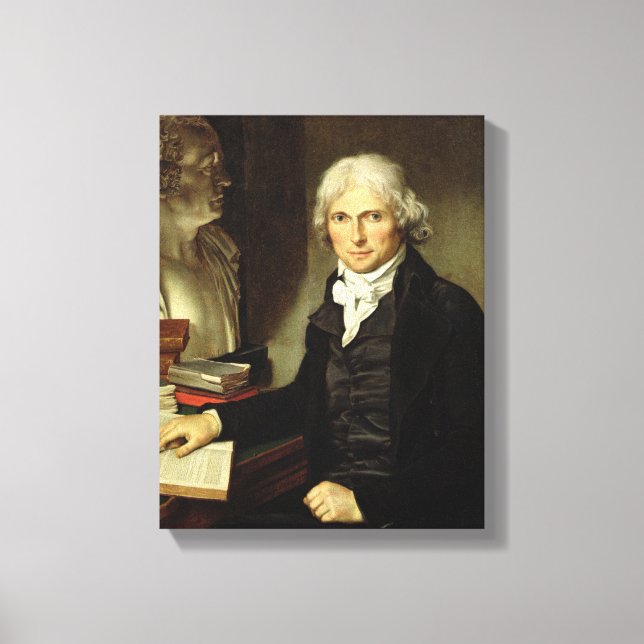 Lienzo Retrato de Francois Xavier Bichat (Anverso)
