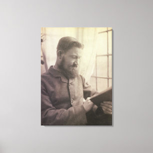 Lienzo Retrato de George Bernard Shaw (1856-1950) como Y