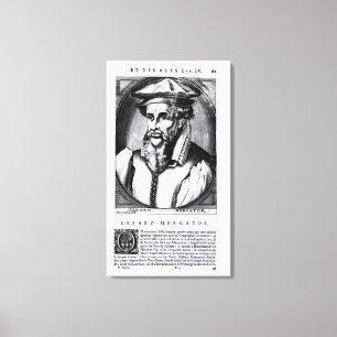 Lienzo Retrato de Gerard Mercator