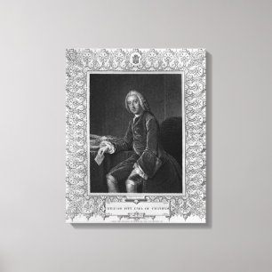 Lienzo Retrato de Guillermo Pitt, 1r conde de Chatham