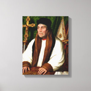 Lienzo Retrato de Guillermo Warham